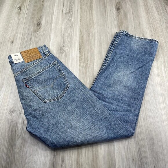 Levi's 50's Straight Fit Premium Distress Jeans Men’s Size 30 X 32 NEW - Picture 1 of 16